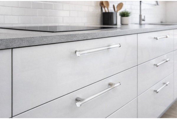 Glasgriff 128 mm Bohrabstand